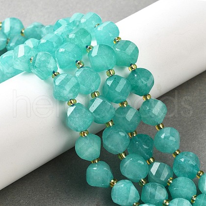 Natural Quartz Dyed Beads Strands G-U023-A02-20-1