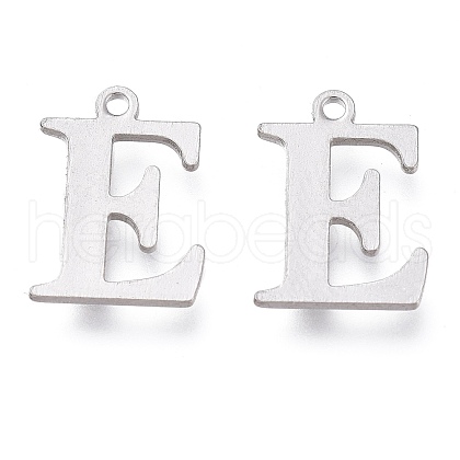 Tarnish Resistant 304 Stainless Steel Charms STAS-H112-E-P-1