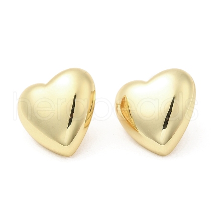 Rack Plating Brass Stud Earrings EJEW-F324-02G-1