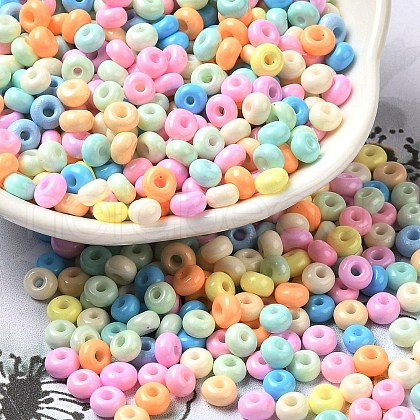 Baking Paint Glass Seed Beads X1-SEED-B001-02A-10-1
