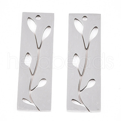 Non-Tarnish 201 Stainless Steel Pendants STAS-N090-JN820-1-1