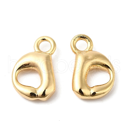 Brass Charms KK-P234-13G-D-1