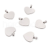 201 Stainless Steel Stamping Blank Tag Pendants STAS-TA0004-03-9