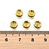 Brass Rhinestone Spacer Beads RB-A014-Z6mm-07G-4