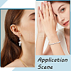 SUNNYCLUE 60Pcs 3 Styles Cross Natural Shell Beads BSHE-SC0001-18-5