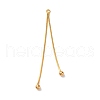 Brass Big Pendants KK-G510-15G-1