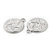 Non-Tarnish 304 Stainless Steel Pendants STAS-Z041-19P-2