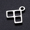 Non-Tarnish 201 Stainless Steel Charms STAS-T054-JN768-1-2