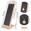 Bamboo Wood Jewelry Collection Necklace Display Stand ODIS-WH0005-06A-5