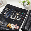Fingerinspire 2Pcs 2 Styles Rectangle Foldable Non-woven Fabric Jewelry Roll AJEW-FG0003-97-5