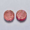 Transparent Spray Painted Glass Beads GLAA-S190-007A-05-2