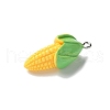 Resin Iron Pendants RESI-D280-18-2