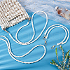   2Pcs Resin Imitation Pearl Bead Bag Straps FIND-PH0008-23A-5