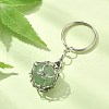 Non-Tarnish 304 Stainless Steel Pouch Empty Stone Holder for Pendant Keychain Making KEYC-TA00018-01-2