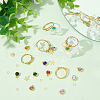  DIY Charm Adjustable Ring Making Kit DIY-NB0009-98-5