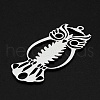 Non-Tarnish 201 Stainless Steel Pendants STAS-N090-JA705-2