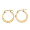 304 Stainless Steel Hoop Earrings EJEW-F105-23G-2