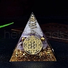 Natural Quartz Crystal Orgone Stone Pyramid PW-WG8ED82-23-1
