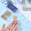 SUNNYCLUE 200Pcs 304 Stainless Steel Stud Earring Findings FIND-SC0011-14-3