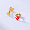 Strawberry Drop Earrings Casual Chic Cute Simple Style IG3704-1