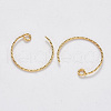 Brass Earring Hooks KK-T049-026G-NF-2