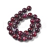 Natural Multi-Color Agate Beads Strands G-A261-B02-14mm-3