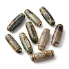 Tibetan Style dZi Beads X-TDZI-E004-02-3