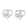 201 Stainless Steel Pendants STAS-T044-257P-1