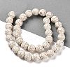 Synthetic Howlite Beads Strands TURQ-F018-03-4