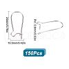 SUNNYCLUE 150Pcs 304 Stainless Steel Hoop Earrings Findings STAS-SC0005-09-2