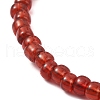Natural Mixed Stone & Glass Seed Beaded Stretch Bracelet for Women BJEW-JB09627-4