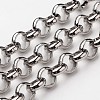Non-Tarnish 304 Stainless Steel Rolo Chains A-STAS-M032-42P-5.7mm-1