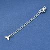 Brass Lobster Claw Clasps KK-K388-60S-2