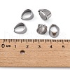 Tarnish Resistant 304 Stainless Steel Snap on Bails STAS-R065-34-3
