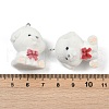Flocky Resin Pendants FIND-A052-06L-3