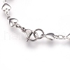 Tarnish Resistant 304 Stainless Steel Link Bracelets BJEW-G596-06P-A-3