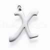 Tarnish Resistant 304 Stainless Steel Pendants STAS-F129-X-P-1