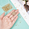 SUNNYCLUE 100Pcs 304 Stainless Steel French Earring Hooks STAS-SC0004-63G-3