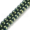 Synthetic Magnetic Hematite Beads Strands G-P545-K01-01E-1