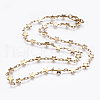 304 Stainless Steel Chain Necklaces X-STAS-P164-27G-1