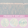 10 Yards Beading Sequins Polyester Tassel Ribbons SRIB-WH0026-12C-5