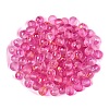 Frosted Baking Painted Glass Beads X1-DGLA-N005-8mm-04-2