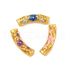 DICOSMETIC 6pcs 3 colors Pack Plating Alloy Enamel Beads ENAM-DC0001-33-1