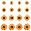 20Pcs 4 Styles Opaque Resin Pendants RESI-CJ0002-53-1