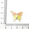 Alloy Enamel Pendants PALLOY-R151-36G-02-3