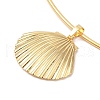 Brass Charm Necklace BJEW-Q350-07D-G-2