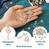 Kissitty 40pcs 10 style Alloy Pendants RB-KS0001-01-5
