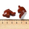 Natural Red Jasper Carved Healing Dolphin Figurines G-B062-01C-3