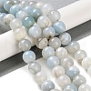 Natural Striped Agate/Banded Agate Beads Strands G-Z060-A01-C23-2