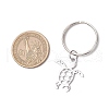 Ocean Theme 304 Stainless Steel Keychains KEYC-JKC01213-08-3